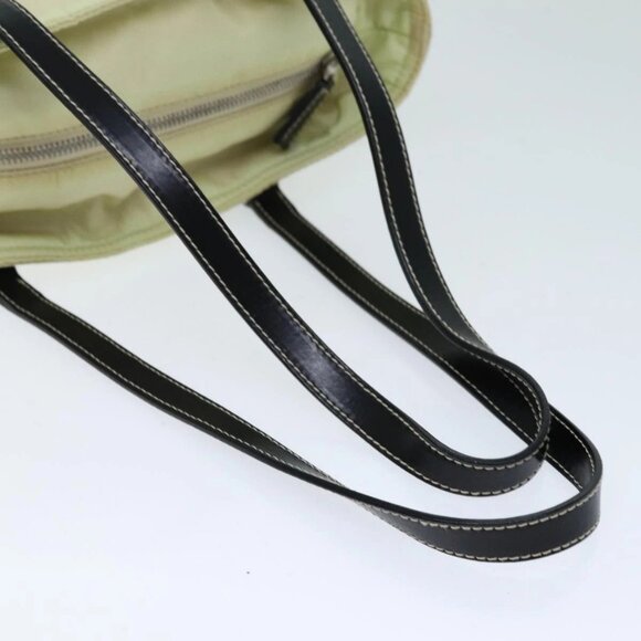 PRADA Hand Bag Nylon Cream Auth - Picture 8 of 16